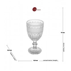 Jogo 6 Taças 345ml Brand Transparente